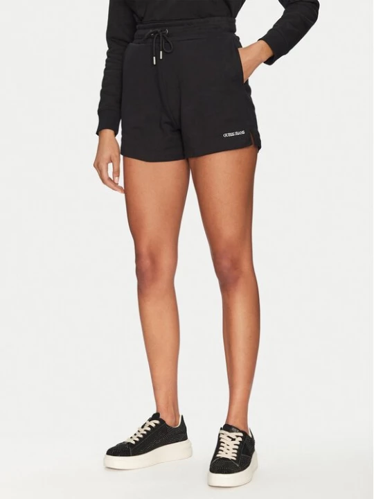 Obrázek produktu Guess Jeans Sportovní kraťasy W5GD0O K68I4 Černá Relaxed Fit