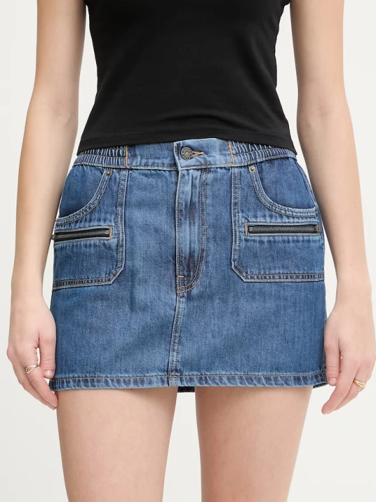 Obrázek produktu Guess Jeans sukně džínová modrá
