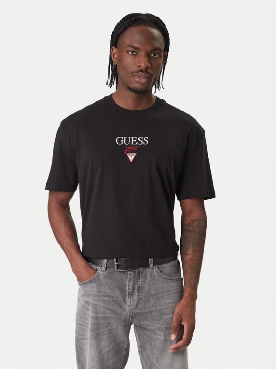 Obrázek produktu Guess Jeans T-Shirt M6RI45 K8HM0 Černá Oversize