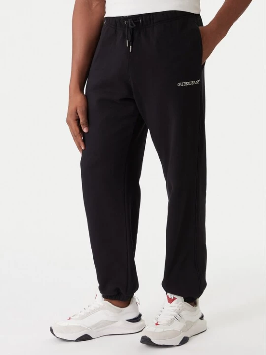 Obrázek produktu Guess Jeans Teplákové kalhoty M6RB70 KCPR1 Černá Regular Fit