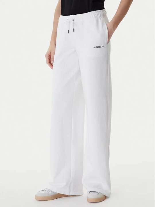Obrázek produktu Guess Jeans Teplákové kalhoty W6RB52 K68I4 Bílá Regular Fit