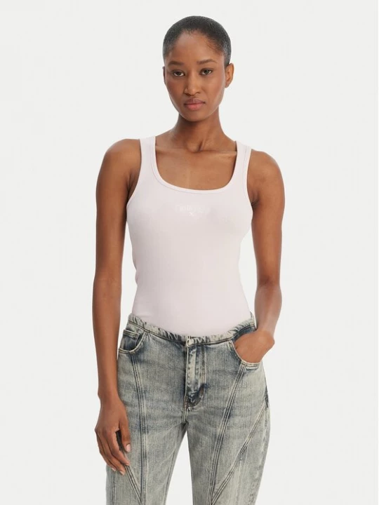 Obrázek produktu Guess Jeans Top W6GPZ2 KA0H1 Růžová Slim Fit