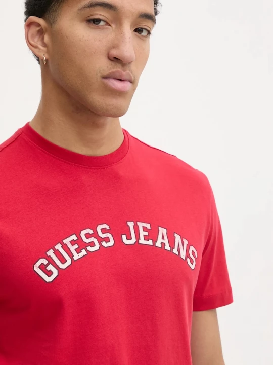 Obrázek produktu Guess Jeans Tričko Guess Jeans červená