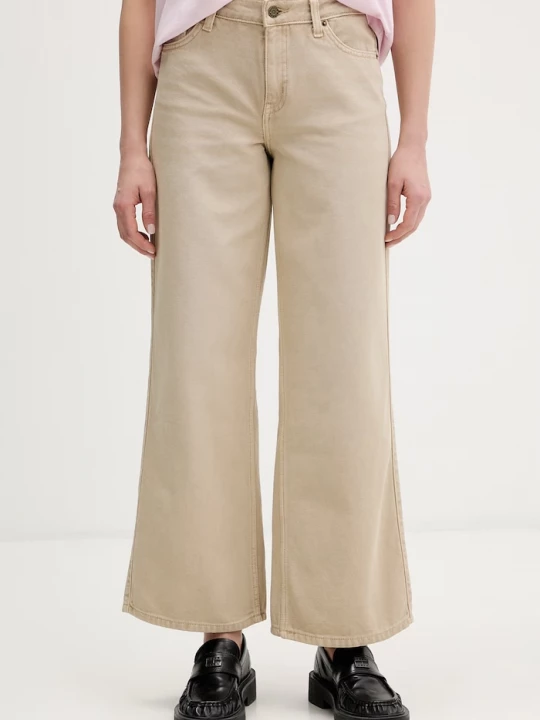 Obrázek produktu Guess Jeans wide leg džíny dámské béžová