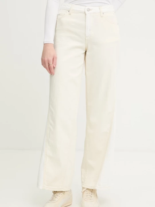 Obrázek produktu Guess Jeans wide leg džíny dámské béžová