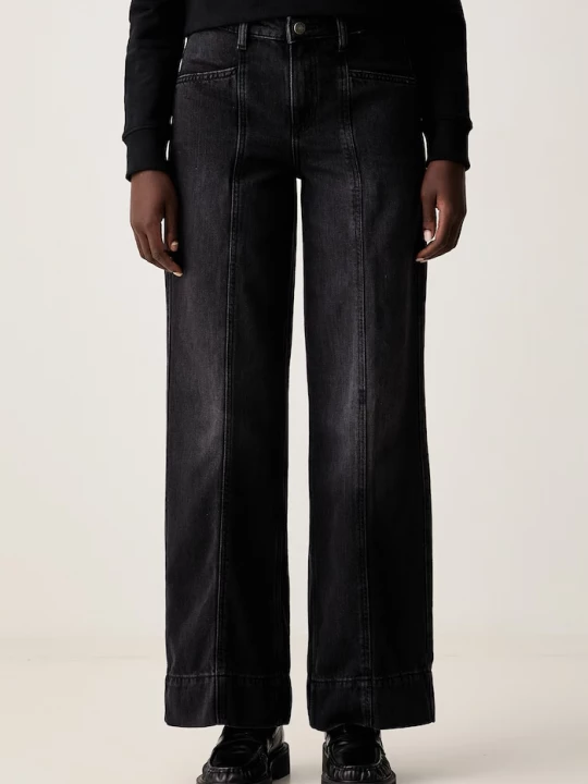 Obrázek produktu Guess Jeans wide leg džíny dámské černá