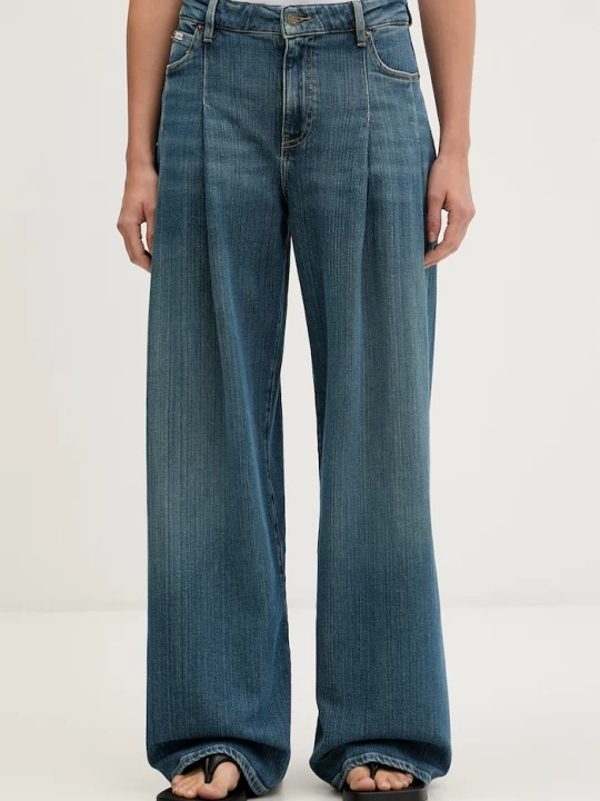 Obrázek produktu Guess Jeans wide leg džíny dámské modrá