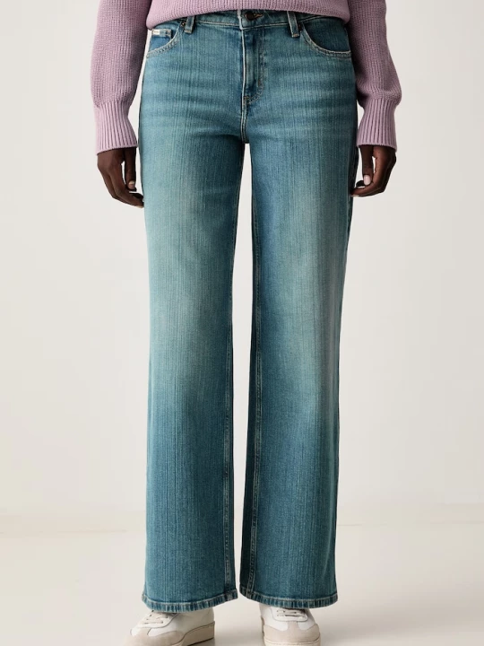 Obrázek produktu Guess Jeans wide leg džíny dámské modrá