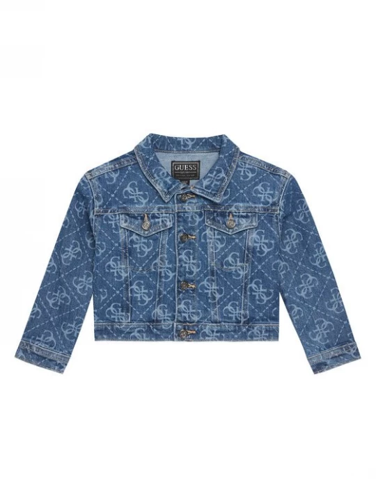 Obrázek produktu Guess Jeansová bunda K6RL06 D5FM0 Modrá Regular Fit