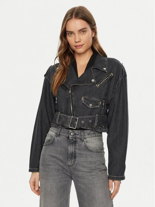 Obrázek produktu Guess Jeansová bunda W5RN58 D5LF1 Tmavomodrá Regular Fit