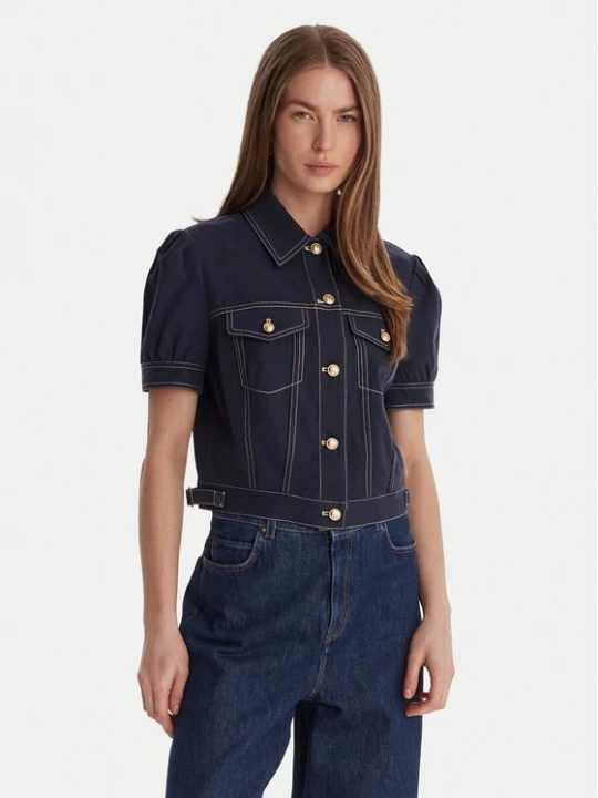 Obrázek produktu Guess Jeansová bunda W6GL08 W1804 Tmavomodrá Regular Fit
