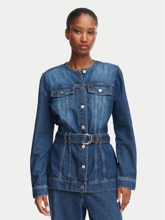 Obrázek produktu Guess Jeansová bunda W6YN04 D1342 Modrá Regular Fit