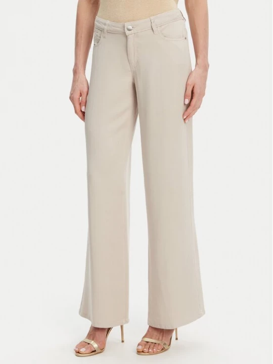 Obrázek produktu Guess Jeansy W4GA96 WDP85 Béžová Wide Leg