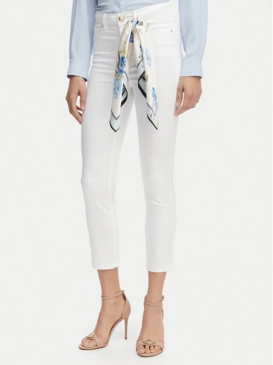 Obrázek produktu Guess Jeansy W5GA91 W93CM Bílá Skinny Fit