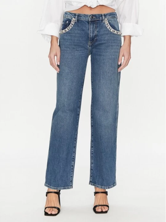 Obrázek produktu Guess Jeansy W5RA1N D5ACC Modrá Skinny Fit