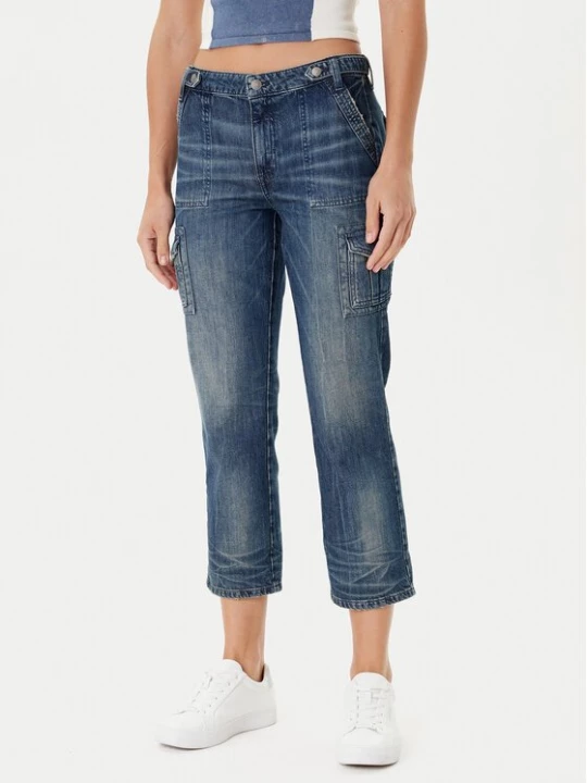 Obrázek produktu Guess Jeansy W5YA2D D5R0D Tmavomodrá Straight Leg