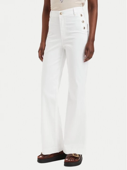 Obrázek produktu Guess Jeansy W6GA0P W2440 Bílá Regular Fit