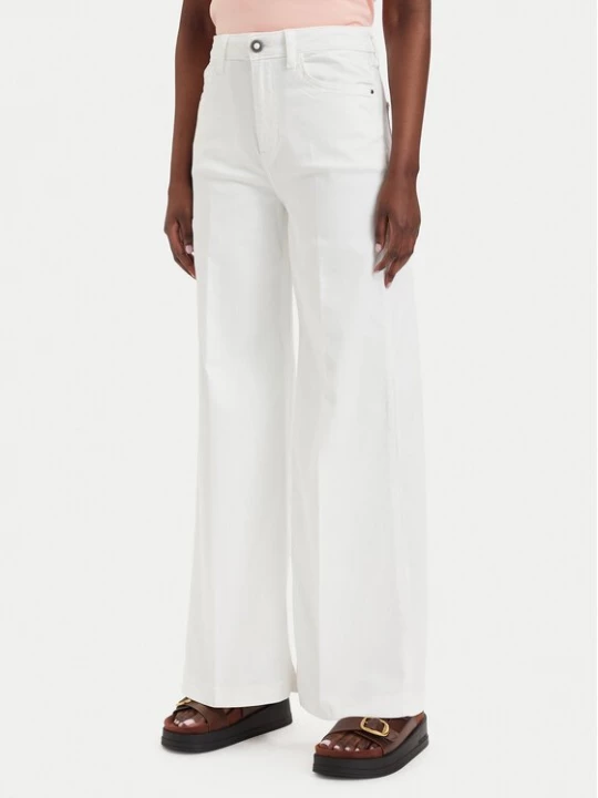 Obrázek produktu Guess Jeansy W6GA1C D0708 Bílá Wide Leg
