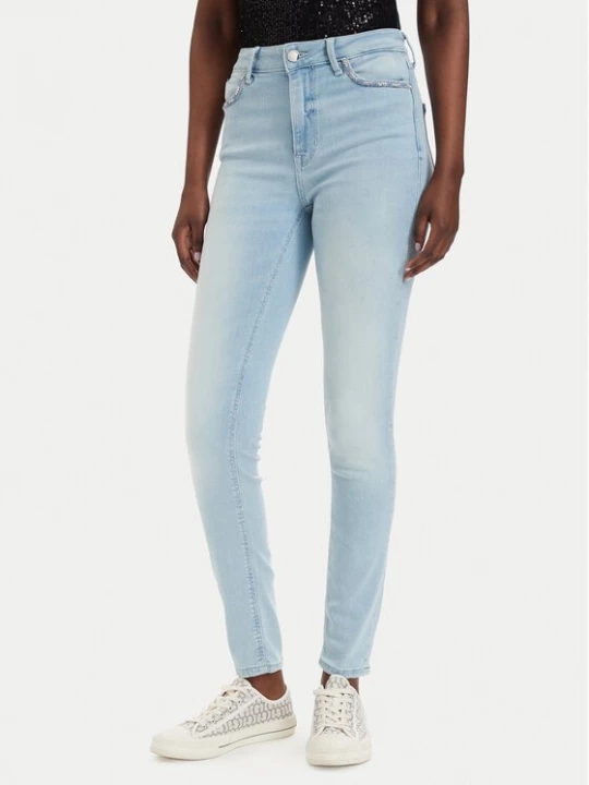 Obrázek produktu Guess Jeansy W6GA46 D0688 Modrá Skinny Fit