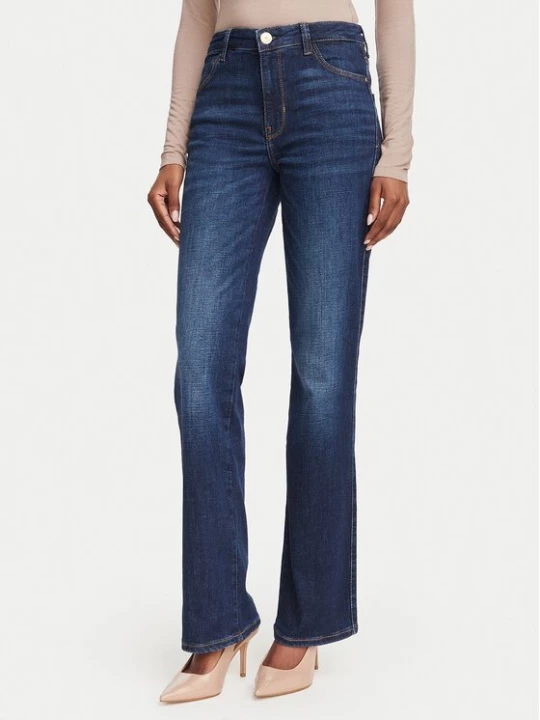 Obrázek produktu Guess Jeansy W6YA15 D1584 Tmavomodrá Straight Fit