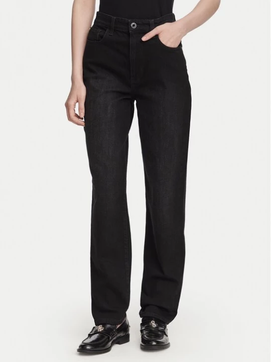 Obrázek produktu Guess Jeansy W6YA3J D1544 Černá Tapered Leg