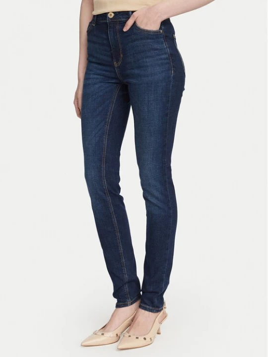 Obrázek produktu Guess Jeansy W6YA46 D1537 Tmavomodrá Skinny Fit
