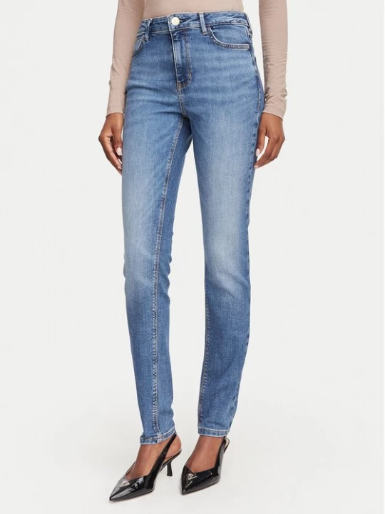 Obrázek produktu Guess Jeansy W6YA46 D1538 Modrá Skinny Fit