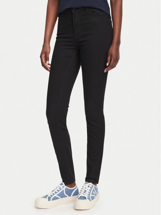 Obrázek produktu Guess Jeansy W6YA46 D1540 Černá Skinny Fit