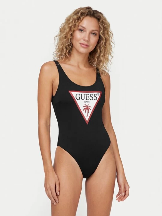 Obrázek produktu Guess Jednodílné plavky E6GJ43 KF442 Černá