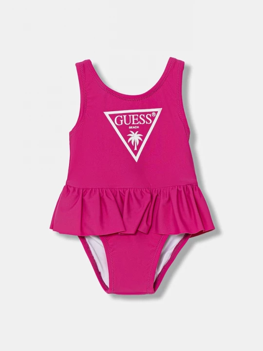 Obrázek produktu Guess jednodílné plavky kojenecké růžová