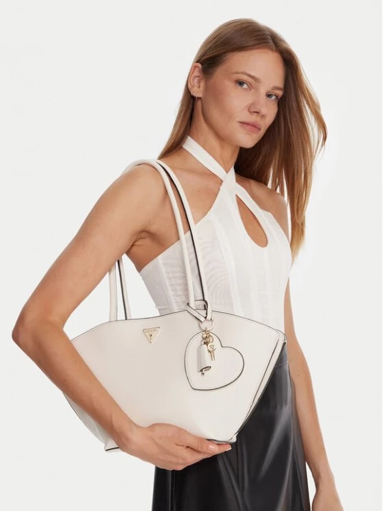 Obrázek produktu Guess Kabelka Bolena HWZG92 07090 Écru Krémová