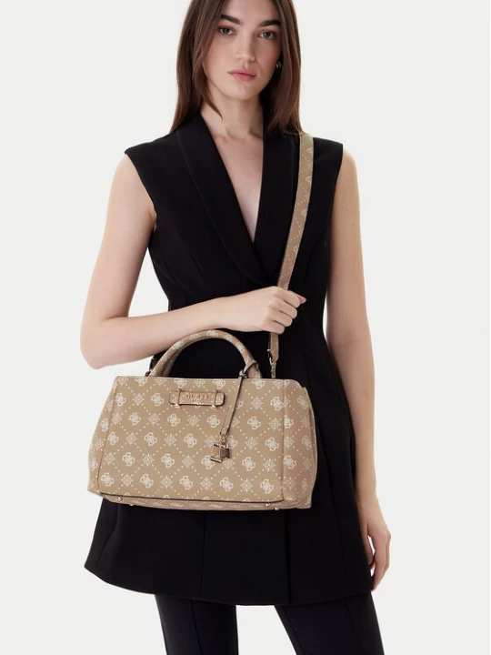 Obrázek produktu Guess Kabelka Carrie Logo HWGP98 98060 Béžová
