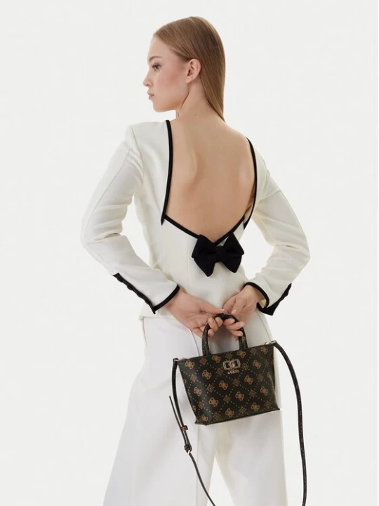Obrázek produktu Guess Kabelka Emelie Logo Mini HWGP99 28750 Hnědá