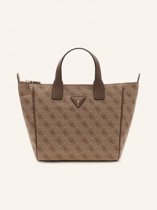 Obrázek produktu Guess Kabelka Follie Small béžová / hnědá / černošedá