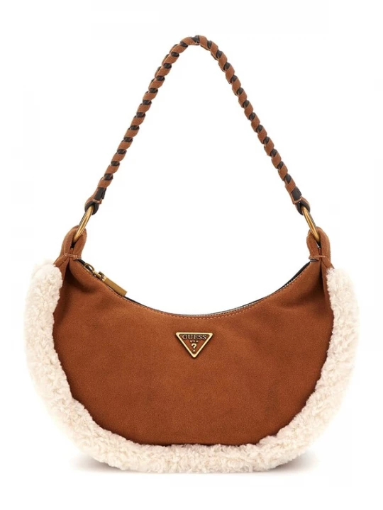 Obrázek produktu GUESS Kabelka 'Amita Hobo' hnědá