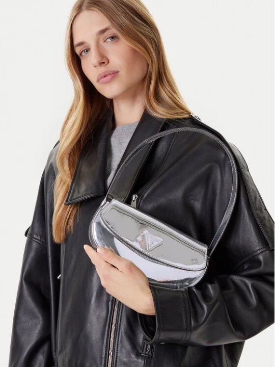 Obrázek produktu Guess Kabelka HWMY94 96780 Stříbrná