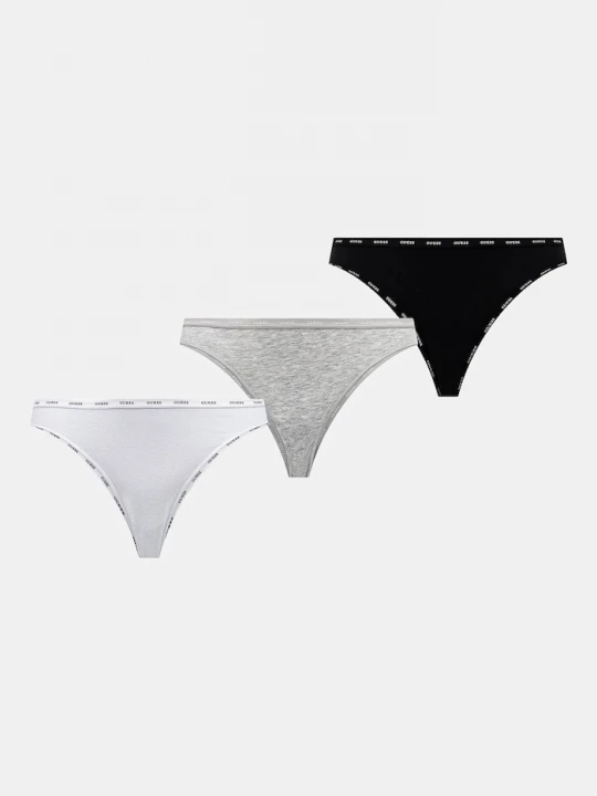 Obrázek produktu Guess brazilky dámské bavlněné s elastanem 3-pack