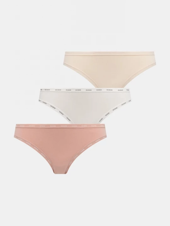 Obrázek produktu Guess brazilky dámské bavlněné s elastanem 3-pack oranžová