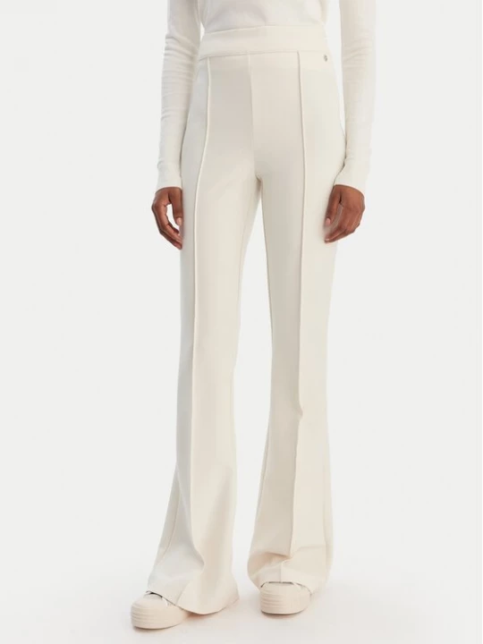 Obrázek produktu Guess Kalhoty z materiálu W4YB01 KCBO2 Béžová Flare Fit