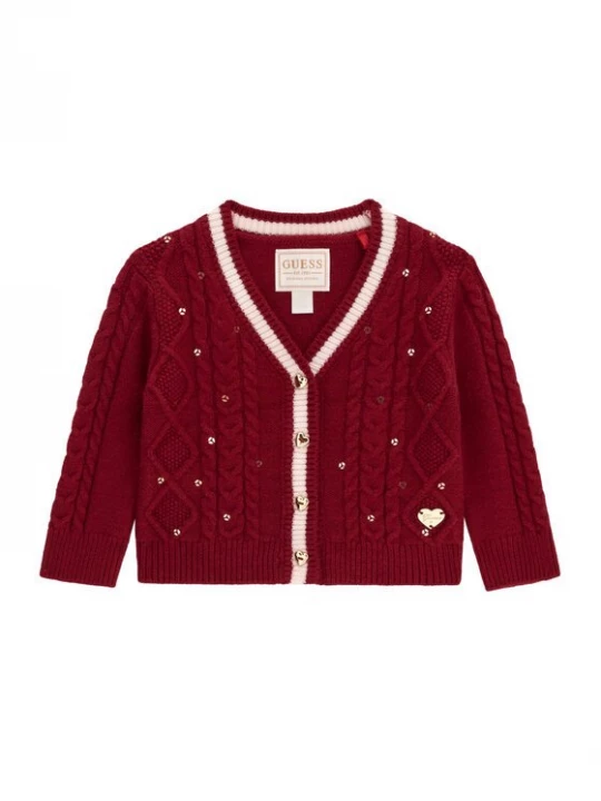 Obrázek produktu Guess Kardigan A6BR01 Z1312 Bordó Regular Fit