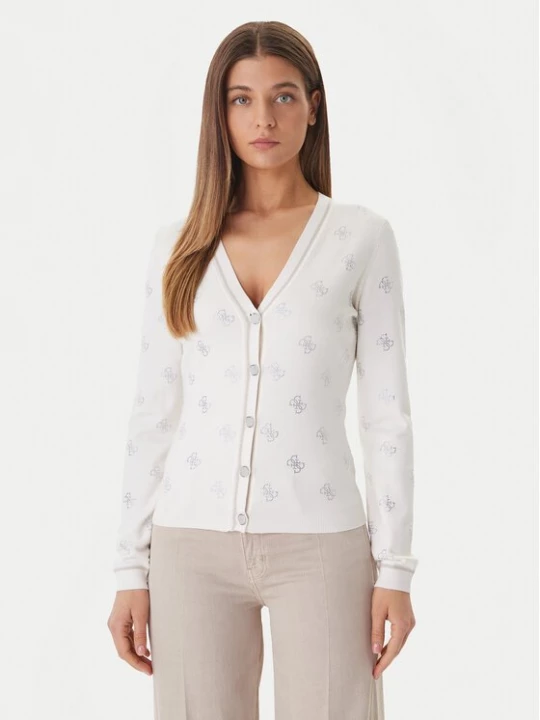 Obrázek produktu Guess Kardigan W6GR18 Z0605 Bílá Regular Fit