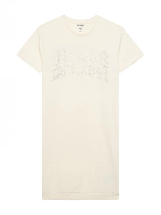 Obrázek produktu Guess Každodenní šaty J6RK00 KA6R4 Écru Regular Fit Krémová