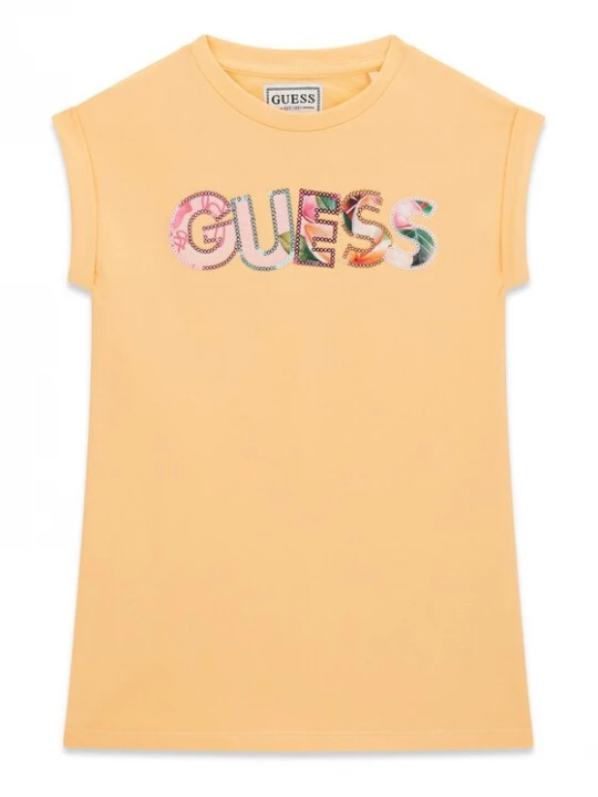 Obrázek produktu Guess Každodenní šaty K6GK10 KAE24 Světle oranžová Regular Fit