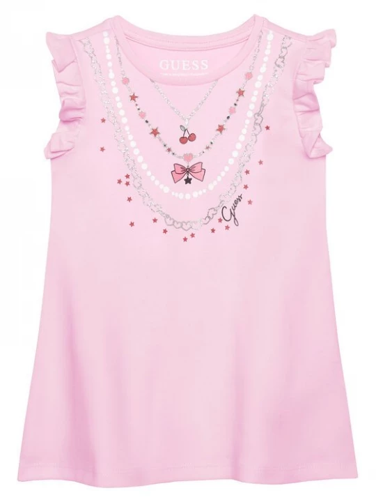 Obrázek produktu Guess Každodenní šaty K6RK02 KA6W4 Růžová Regular Fit