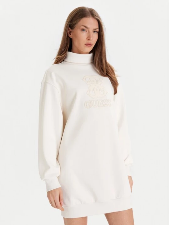 Obrázek produktu Guess Každodenní šaty V5YK07 KCX22 Écru Regular Fit Krémová