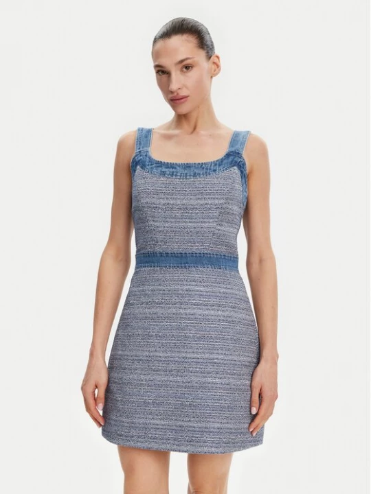 Obrázek produktu Guess Každodenní šaty W5GK77 WH610 Modrá Slim Fit