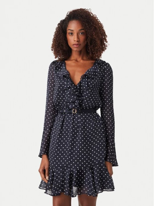 Obrázek produktu Guess Každodenní šaty W6YK35 W2959 Tmavomodrá Regular Fit