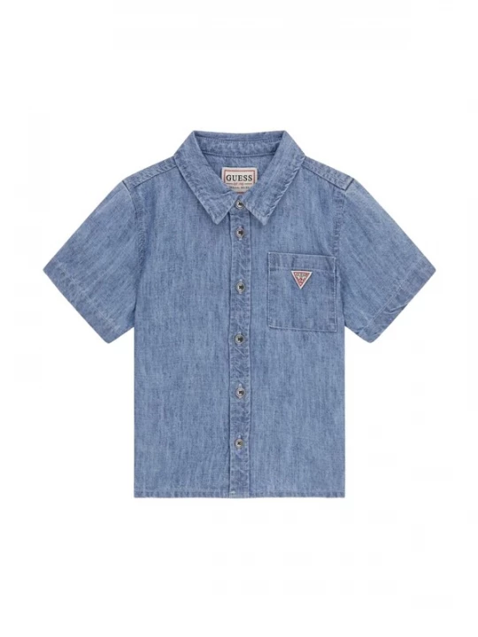 Obrázek produktu GUESS KIDS Košile modrá džínovina