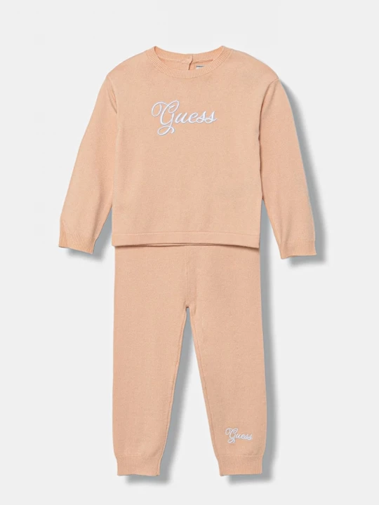 Obrázek produktu Guess Kojenecká tepláková souprava Guess 2-pack oranžová