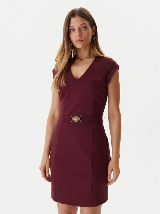 Obrázek produktu Guess Koktejlové šaty W5BK21 KCMU2 Červená Slim Fit